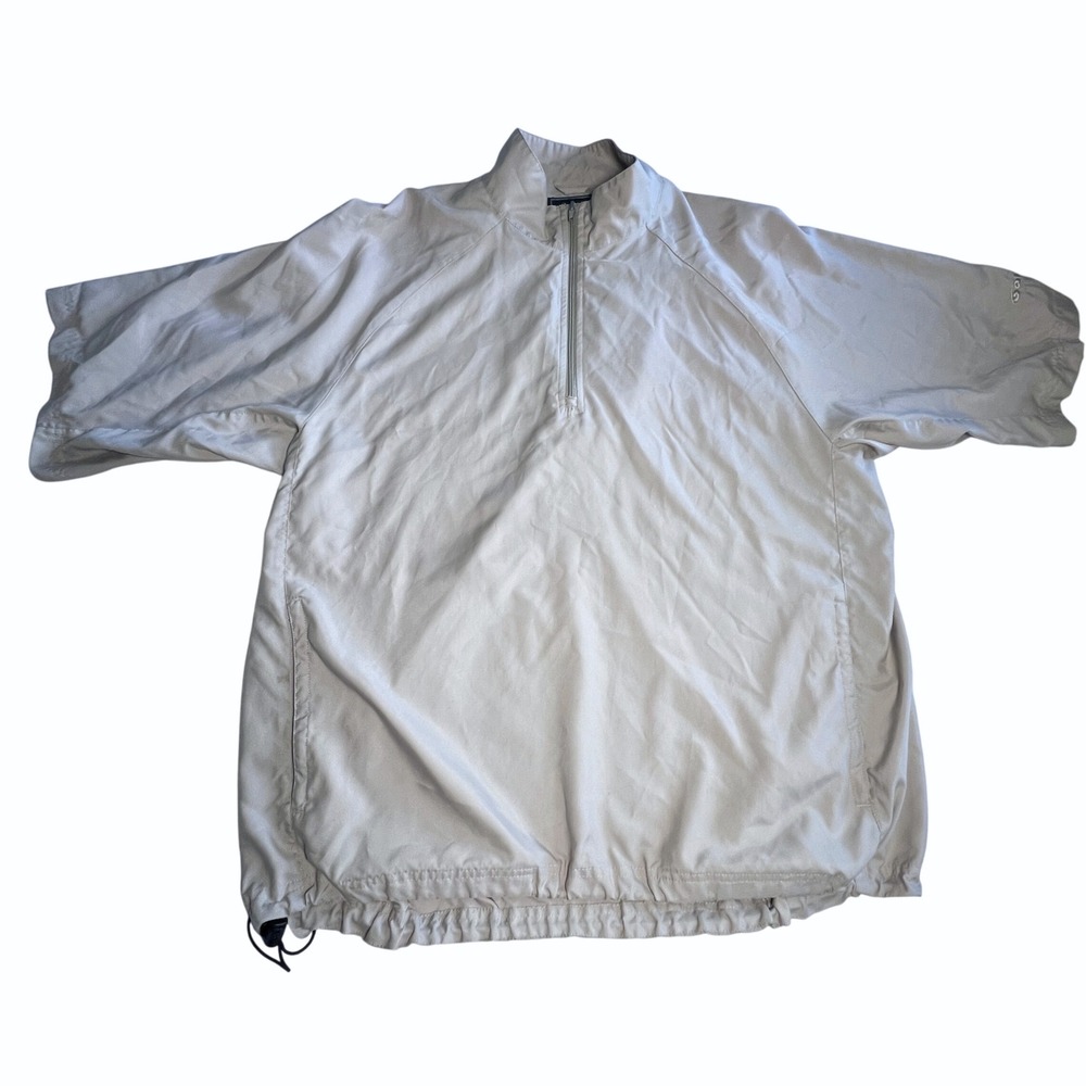 Bollé Golf Jacket Large Windbreaker Water Resistant Pullover Outdoor Lightweight